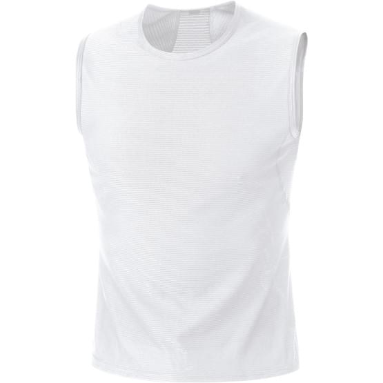 Gore spodn triko pnsk bez rukvu Base Layer White