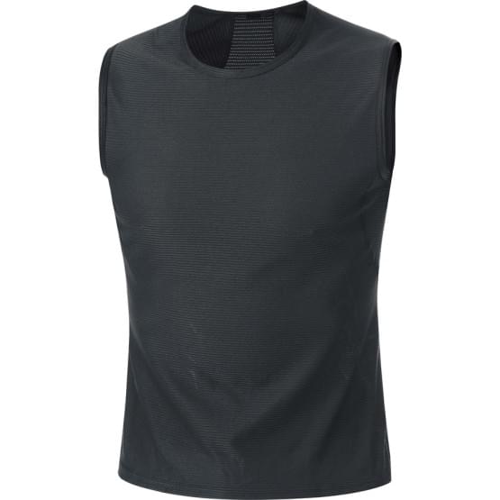 Gore spodn triko pnsk bez rukvu Base Layer Black