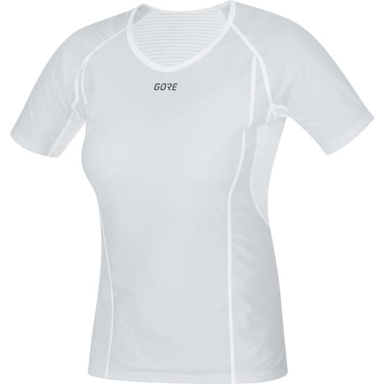 Gore spodn triko dmsk krtk rukv Base Layer WS Light Grey/White