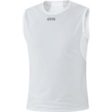 Gore spodn triko pnsk bez rukvu Base Layer WS Light Grey/White