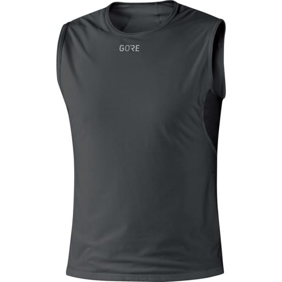 Gore spodn triko pnsk bez rukvu Base Layer WS Black