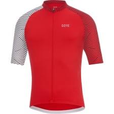 Gore dres pánský krátký rukáv C5 Optiline Red/Wht Gore dres pánský krátký rukáv C5 Optiline Red/Wht