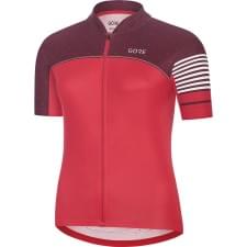 Gore dres dámský krátký rukáv C5 Hibiscus Pink/Chestnut Red Gore dres dámský krátký rukáv C5 Hibiscus Pink/Chestnut Red