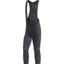 Gore kalhoty pánské 3/4 C3 Bib Tights+ Black Gore kalhoty pánské 3/4 C3 Bib Tights+ Black