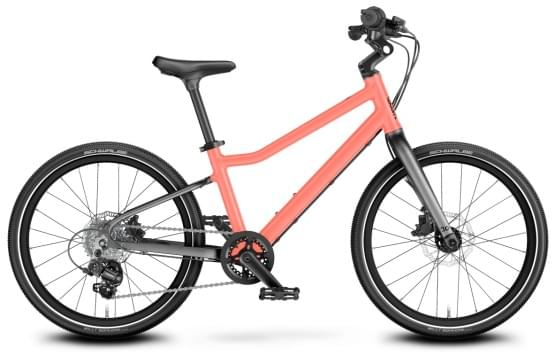 Dtsk kolo Woom 4 Explore Neon Coral 20"