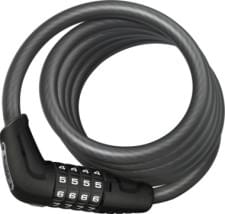 Zámek Abus 5510C/180/10 black Numero kod + držák Zámek Abus 5510C/180/10 black Numero kod + držák