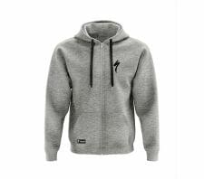 Mikina Specialized dámská S-LOGO FULL ZIP-HOODIE WMN HTHR GRY Mikina Specialized dámská S-LOGO FULL ZIP-HOODIE WMN HTHR GRY