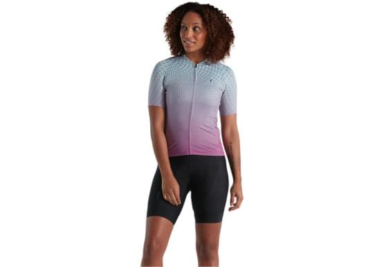 Dres Specialized dmsk SL BICYCLEDELICS JERSEY SS WMN ICEPPYA/PROBLU