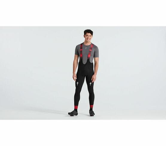 Kalhoty Specialized pánské dlouhé Team Sl Expert Thermal Bib Tight Blk/Red