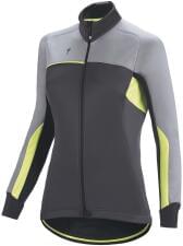 JACKET ELEMENT RBX COMP JACKET WMN ANTHRACITE/LIGHT GREY/NEON YEL