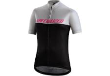 Dres Specialized krtk rukv dmsk RBX COMP LOGO 2019 Blk/Ltgry/Neon Pink