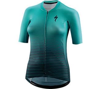 Dres Specialized dmsk krtk rukv SL R JERSEY SS WMN AQA/CSTBLU