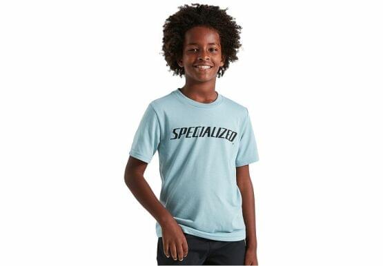 Dtsk triko Specialized WORDMARK TEE SS YTH ARCTBLU