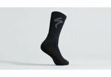 Ponožky Specialized Primaloft Lightweight Tall Logo Blk Ponožky Specialized Primaloft Lightweight Tall Logo Blk