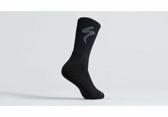 Ponožky Specialized Primaloft Lightweight Tall Logo Blk