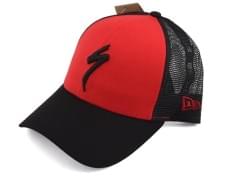 Kšiltovka Specialized Trucker snapback hat S logo 2019 Red/Blk