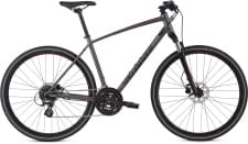 Trekingové kolo Specialized CROSSTRAIL DISC 2017 CHAR/CANDY RED/TITANIUM REFL Trekingové kolo Specialized CROSSTRAIL DISC 2017 CHAR/CANDY RED/TITANIUM REFL