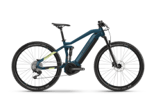 Elektrokolo Haibike FullNine 5 i500Wh 11-r. Deore 2021 HB YSTS modrá/kanárková Elektrokolo Haibike FullNine 5 i500Wh 11-r. Deore 2021 HB YSTS modrá/kanárková