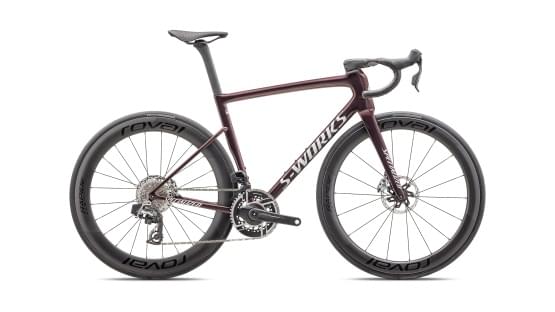 Silnin kolo Specialized TARMAC SL8 S-Works ETAP SLDMET/REDPRL/METWHTSIL