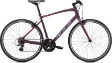 Trekingov kolo Specialized SIRRUS 1.0 2021 GLOSS CAST LILAC / VIVID CORAL / SATIN BLACK REFLECTIVE