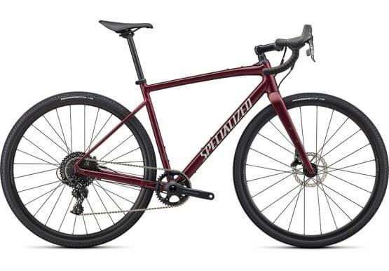 Gravel kolo Specialized DIVERGE E5 COMP 2022 MRN/LTSIL/CHRM