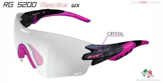 Brle SH+ RG-5200 WX Reactive Flash Crystal Graphite/Pink