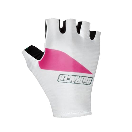 BIORACER RUKAVICE ONE SUMMER SF WHITE/FLUOPINK