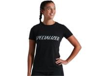 Triko Specialized dámské WORDMARK TEE SS blk Triko Specialized dámské WORDMARK TEE SS blk