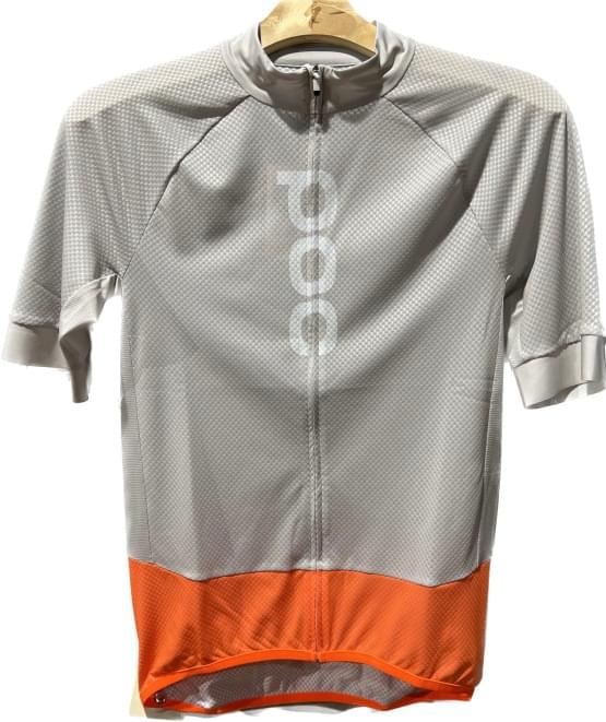 Dres POC pnsk Essential Road Logo Granite Grey/Zink Orange