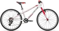 Dětské kolo Rock Machine Thunder 24 gloss silver/red/black Dětské kolo Rock Machine Thunder 24 gloss silver/red/black