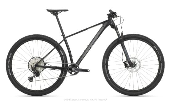 Horsk kolo Superior XP 939 MATTE BLACK/STEALTH CHROME 2022