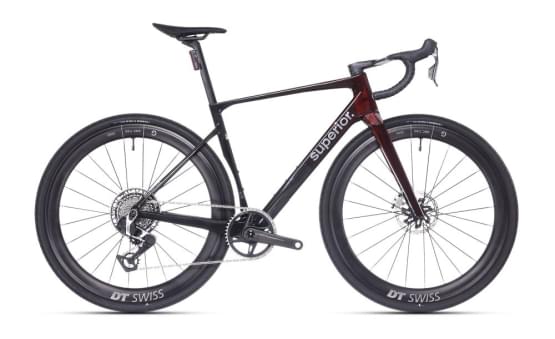 Gravel kolol Superior XR 9.9 GR Matte Carbon / Gloss Red