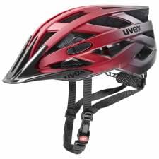 Helma UVEX I-VO CC, RED BLACK MAT Helma UVEX I-VO CC, RED BLACK MAT