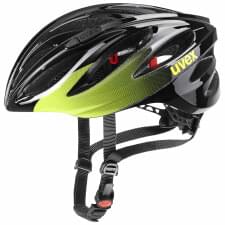 Helma UVEX BOSS RACE, BLACK - LIME Helma UVEX BOSS RACE, BLACK - LIME