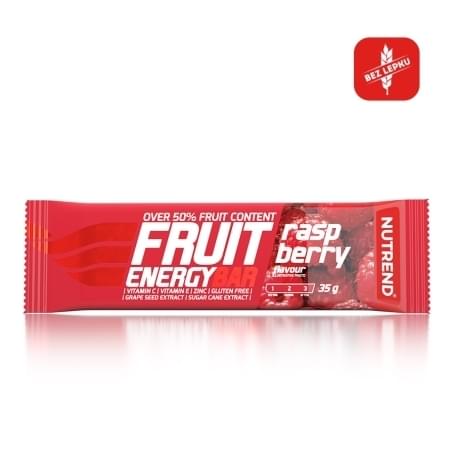 Nutrend fruit energy bar 35g malina