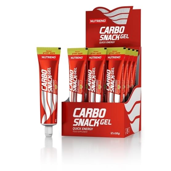 Nutrend Carbosnack tuba 50 g zelen jablko