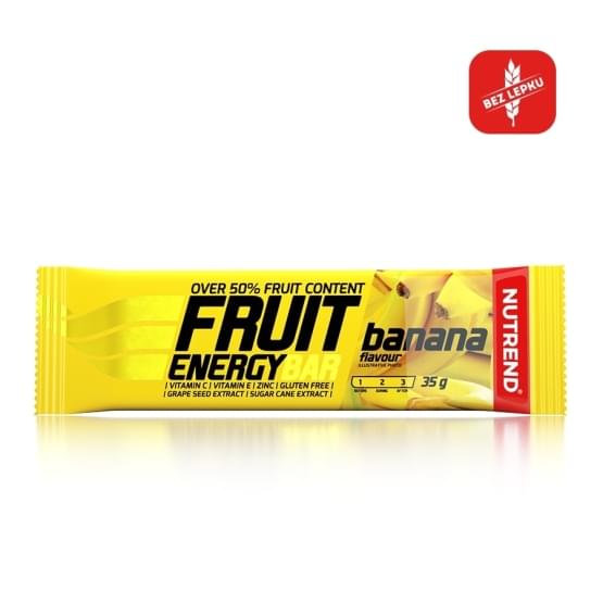 Nutrend fruit energy bar 35g bann