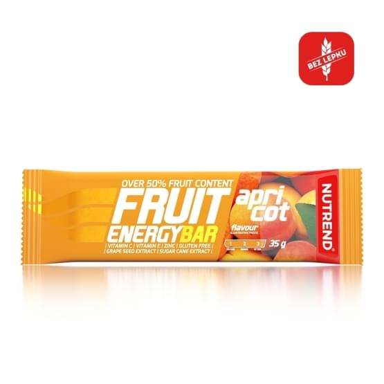 Nutrend fruit energy bar 35g meruka