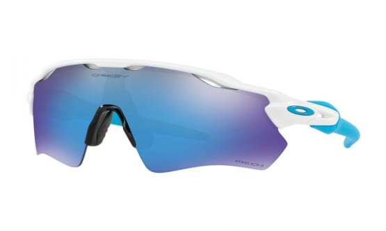 Brle Oakley Radar EV Path PolWht w/ PRIZM Sapph