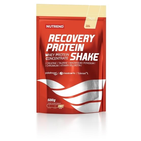 Nutrend recovery protein shake 500g vanilka